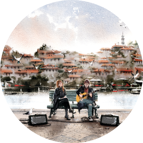 Kim Yuna and Lee Sun Kyu