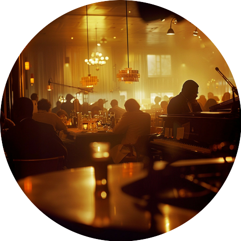 Bandas sonoras del salón del hotel