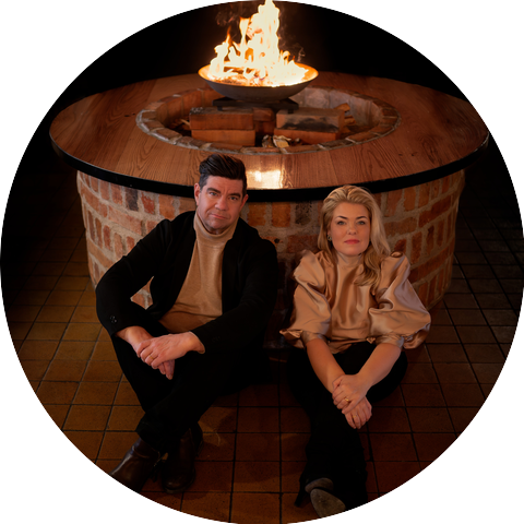 Pelle Ankarberg and Josefine Frankner
