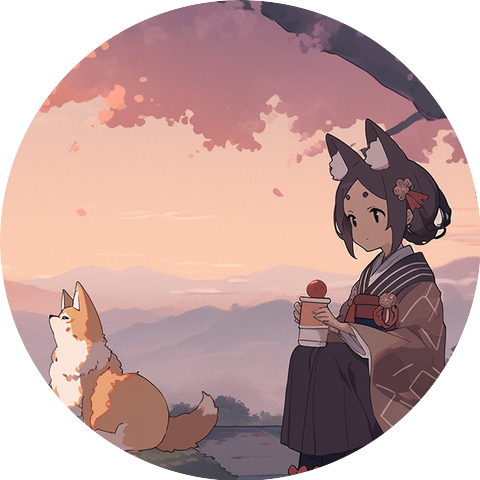 chill kawaii girl