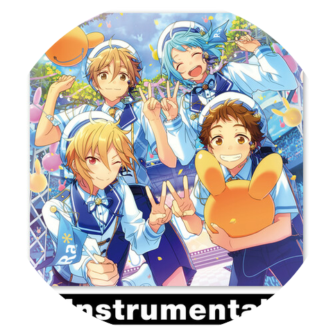 Ra*bits／仁兎 なずな(CV.米内 佑希)、天満 光(CV.小林 大紀)、真白 友也(CV.比留間 俊哉)、紫之 創(CV.高坂 知也)