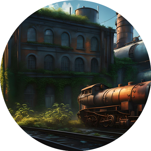 Overgrown Factory