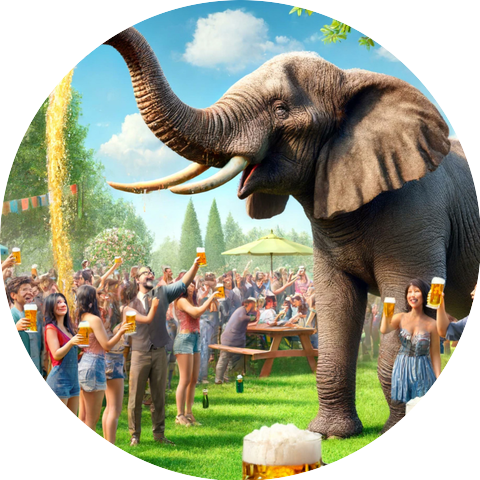 Affe mit Glatze