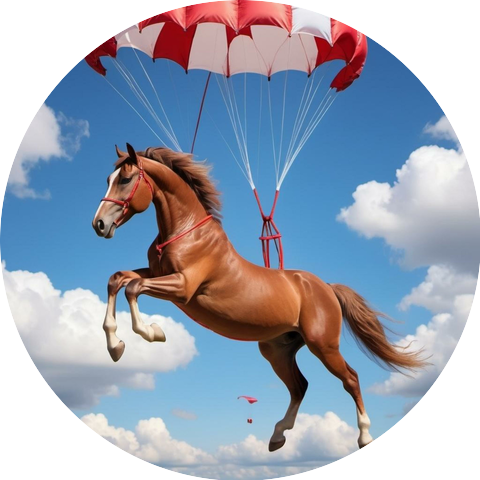 Horse Parachute