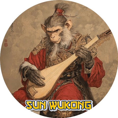 Sun Wukong & Acoustic Chinese Music & Wu Xing Mountain