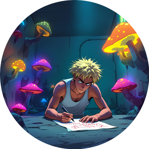 Glowing Mushrooms