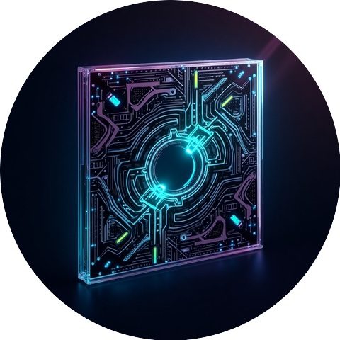 Cyan Static