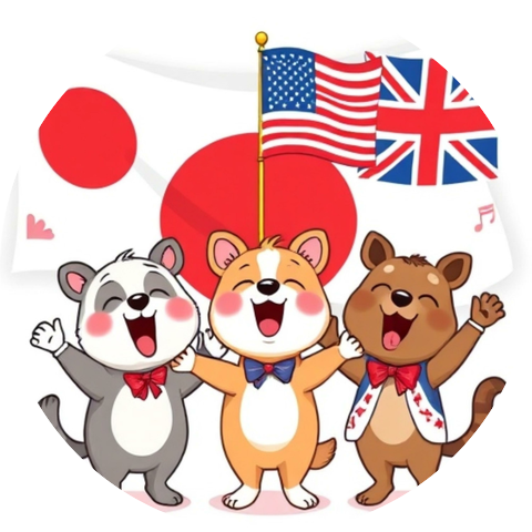 Japanese English Sing and Dance
