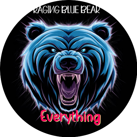 Raging Blue Bear