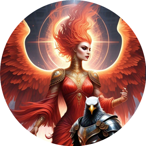 Eagle Burning Phoenix
