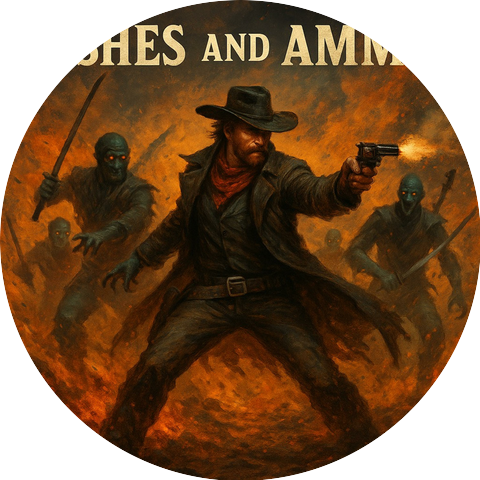 Cowboy Fighting Zombie Ninjas