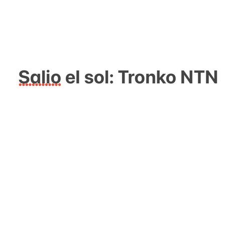Tronko NTN