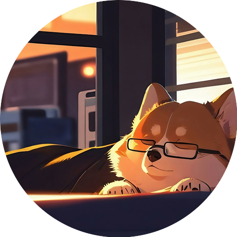 Sleepy Shiba