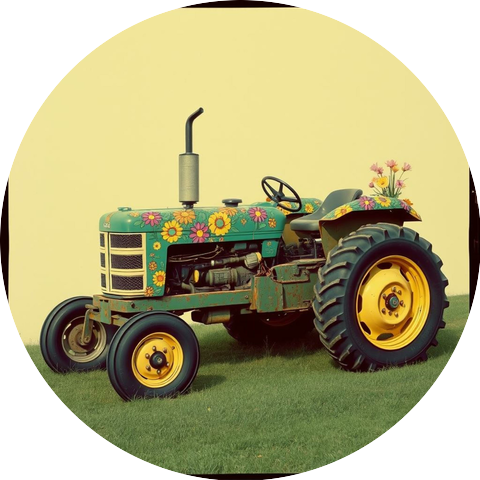 Tractors & Flowers