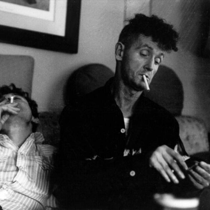Woody Guthrie and Lead Belly