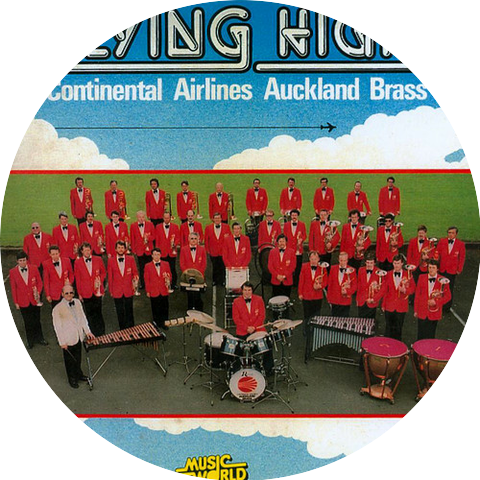 Continental Airlines Auckland Brass