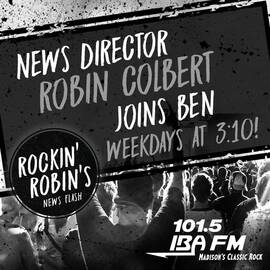 Thumbnail for Rockin' Robin's News Flash! Podcast