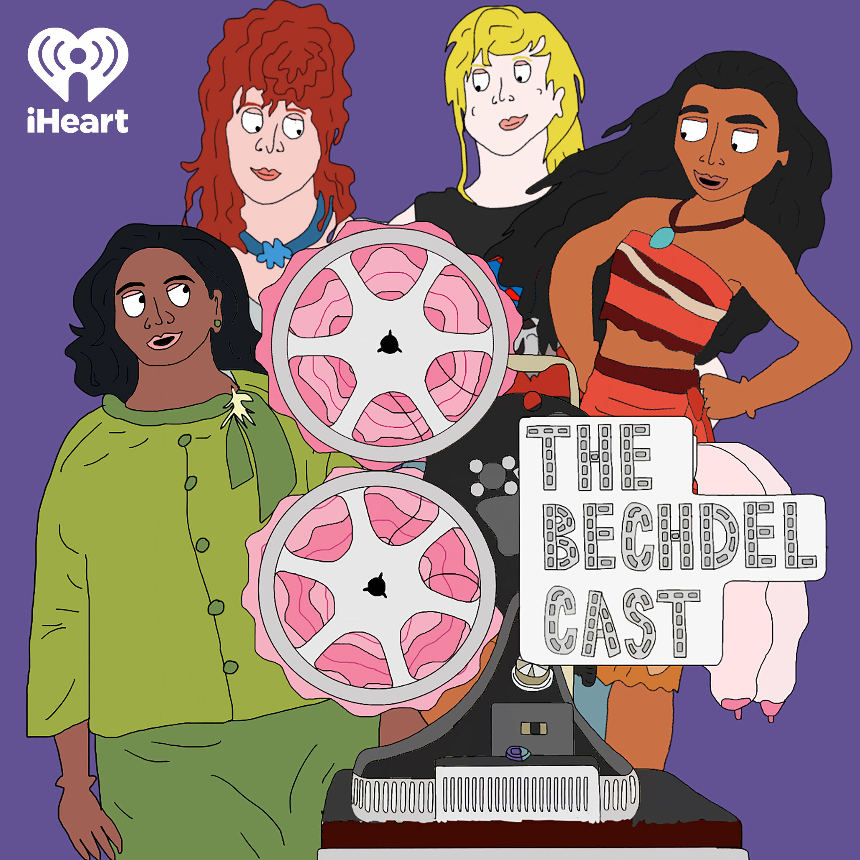'The Bechdel Cast' podcast cover