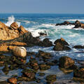 Ocean Waves Crashing On the Chilean Shore