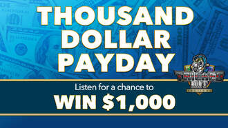 Listen To Win $1,000 On BIG 106.5! Enter The Keywords Here