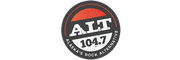 Logo for ALT 104.7 - Alaska's Rock Alternative