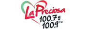 Logo for La Preciosa 100.7 y 100.9 - Más y Mejor Variedad