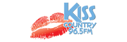 Logo for 96.5 FM Kiss Country - Cedar Rapids #1 for New Country