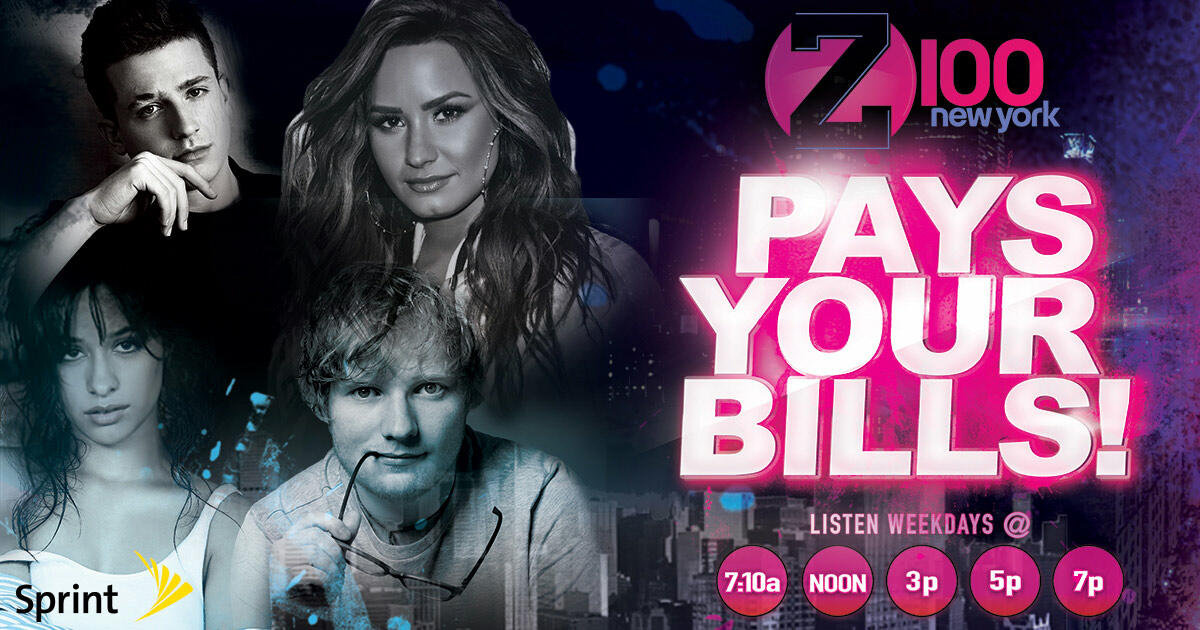 Z100 Pays Your Bills Z100