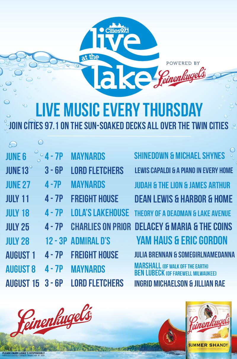 Cities 97 Live at the Lake Cities 97.1 Live at the Lake