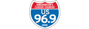 Logo for US 96.9 - Binghamton's Classic Country