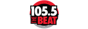 Logo for 105.5 The Beat - The Pee Dee's #1 for Hip Hop & R&B