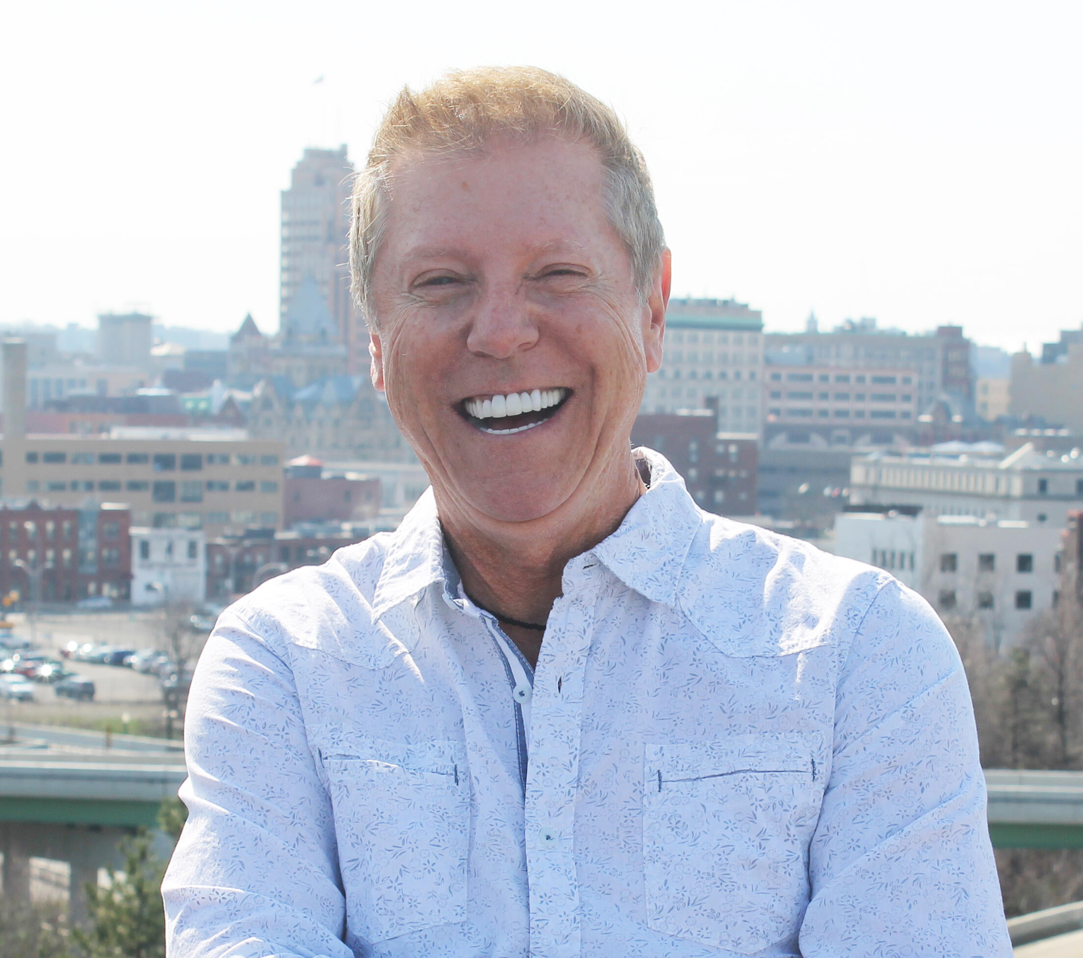 Tom Owens \u0026 Becky Palmer, Longtime Radio Hosts at B104.7/iHeartMedia -  Faces Of Syracuse, image size:2208x1952