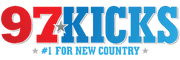 Logo for 97 Kicks FM - Minot's Country Station