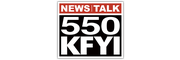 Logo for News Talk 550 KFYI - The Valley's Talk Station