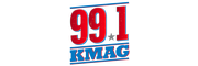 Logo for KMAG 99.1 - Fort Smith's New Country