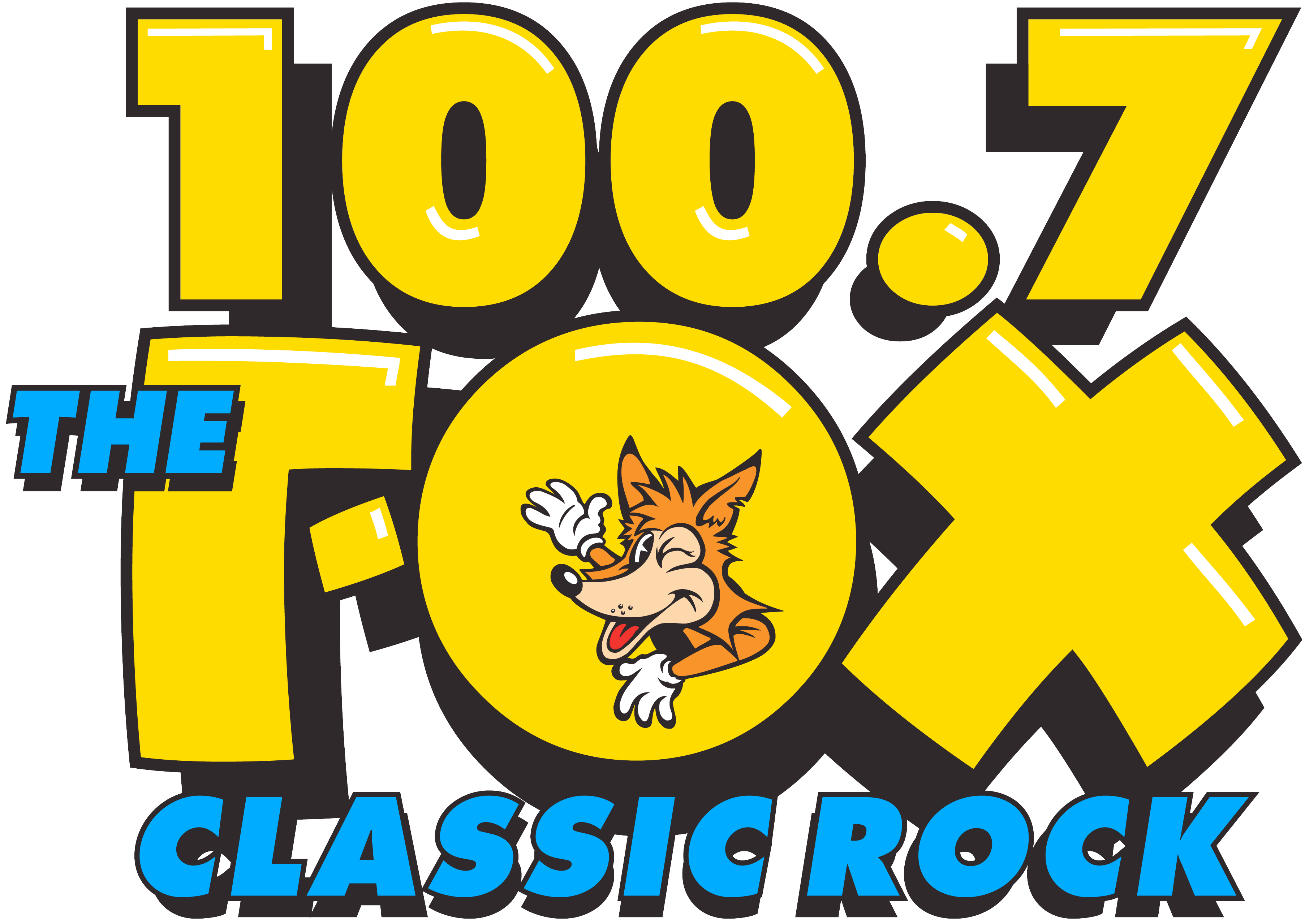 100.7 KKRQ The Fox logo