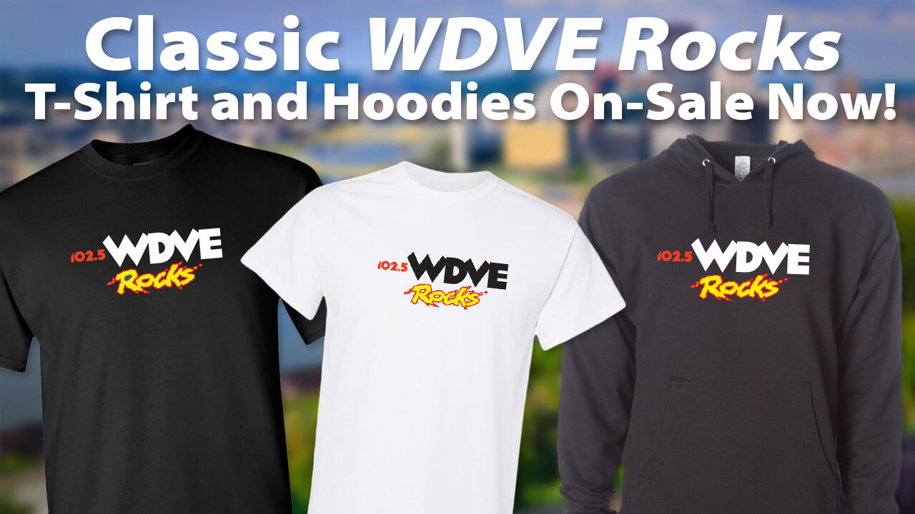 WDVE Rocks Merch 102.5 WDVE