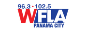 Logo for 96.3 | 102.5 NewsRadio WFLA - Panama City's Talk Radio