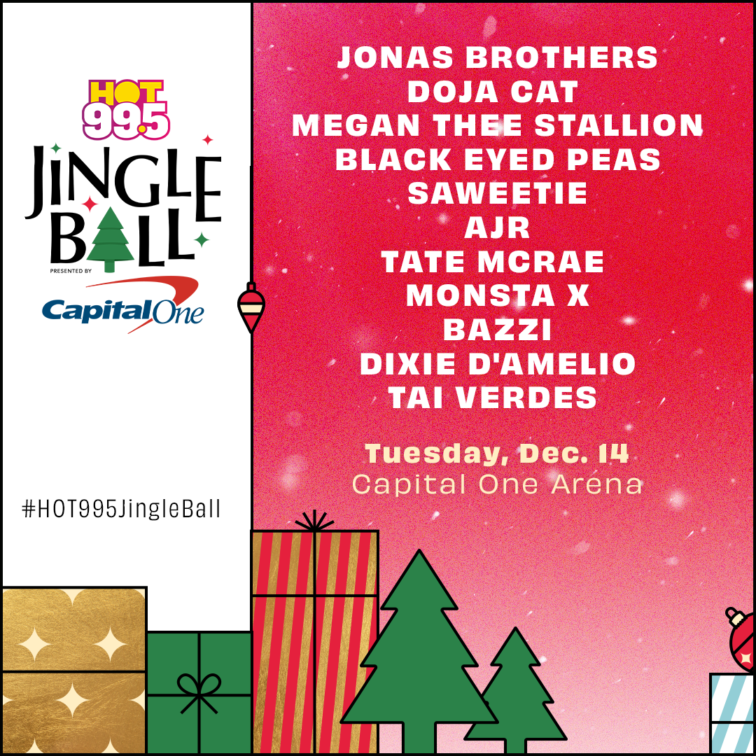 2021 #HOT995JingleBall Lineup