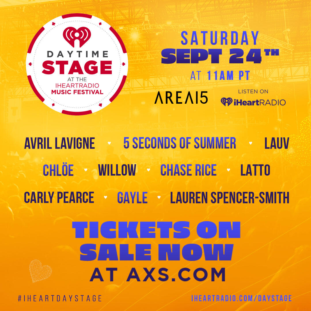 Daytime Stage at the iHeartRadio Music Festival iHeartRadio