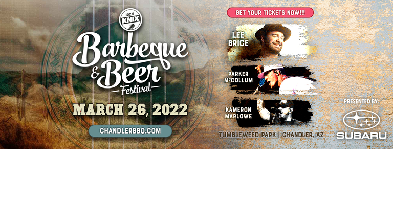 KNIX BBQ & Beer Festival Returns On Saturday, March 26th 2022!