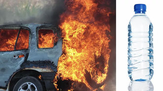 Why You Should Never Leave A Water Bottle In A Hot Car