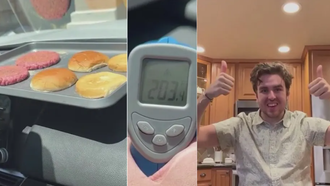 WATCH: Gilbert Man Gets Millions Of Views For Cooking In His Car