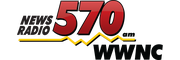 Logo for News Radio 570 WWNC - Western North Carolina's News & Information Station