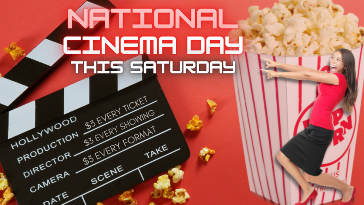 Regal, AMC to have $3 movie tickets for National Cinema Day Saturday