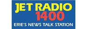Logo for WJET AM 1400 - Erie's News Talk Station