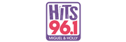 Logo for HITS 96.1 - Charlotte's #1 For All The Hits and Miguel & Holly Mornings