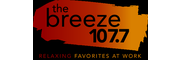 Logo for 107.7 The Breeze - Relaxing Favorites at Work