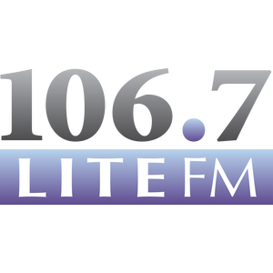 Logo for 106.7 Lite FM - New York's Best Music Variety!