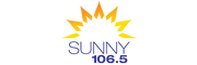 Logo for Sunny 106.5 - The Best Variety of the 80s, 90s & Today!